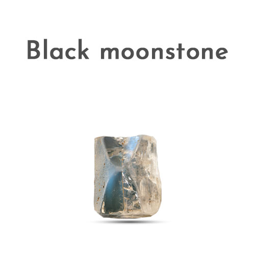 Black moonstone